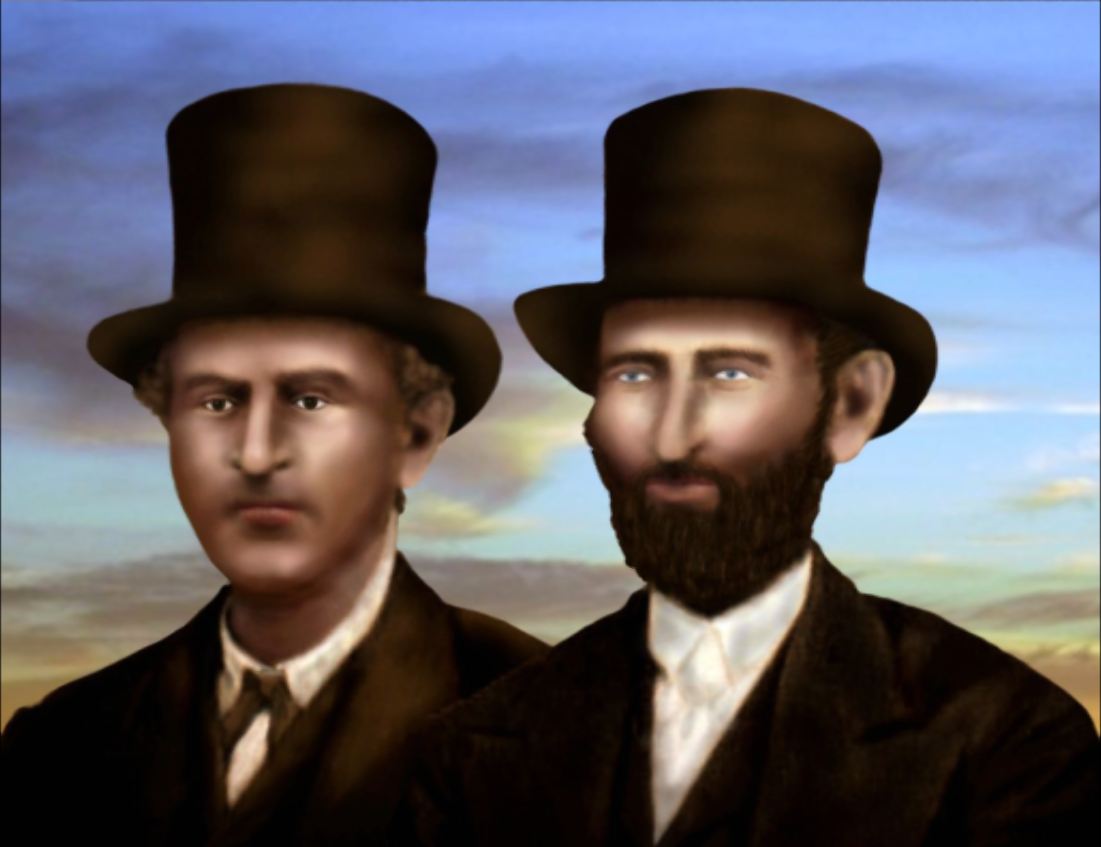 John & David Whitmer Circa 1850's by grindael.